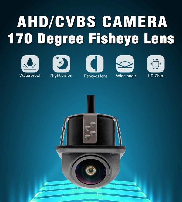 Smartour CCD Fisheye Car Camera AHD 1080P Reversing Rear View Night Vision - stepyours.com
