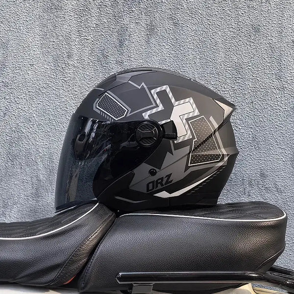 Unisex Open Face Motorcycle Helmet — product view 22