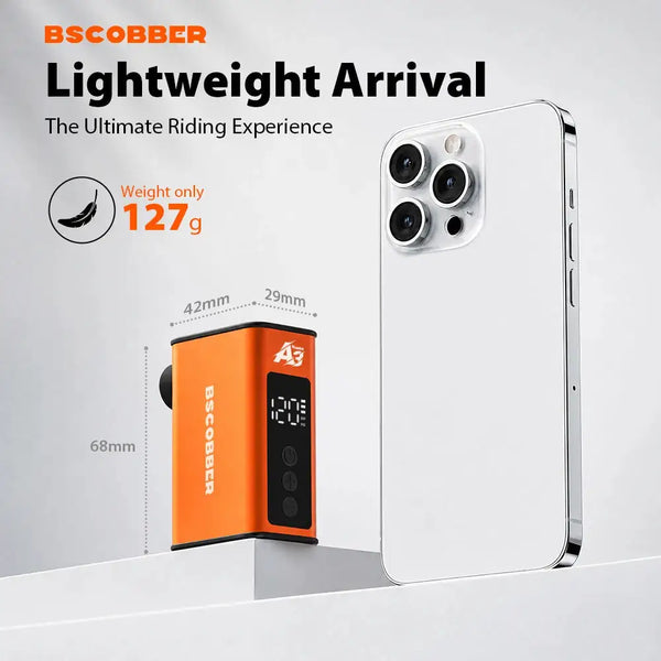 Portable Tire Inflator With Clear Display — product view 3