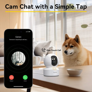 BoyKeep 2K Smart WiFi Security Camera - 360 PTZ Indoor Surveillance Hooks - stepyours.com