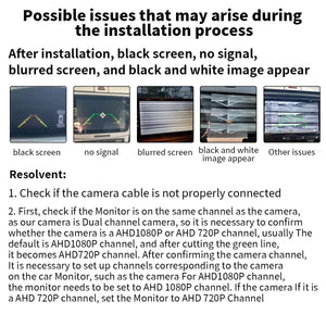 AHD 1080P Mercedes C Class Rear View Camera Waterproof W204 S204 Hook - stepyours.com