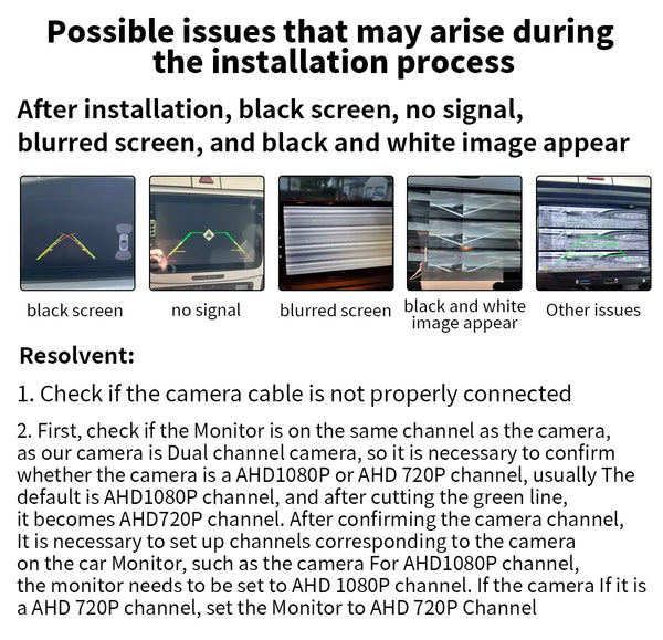 AHD 1080P Mercedes C Class Rear View Camera Waterproof W204 S204 Hook - stepyours.com