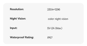 Baseus S1 Lite Solar Security Camera - 2K Wireless Outdoor With 135 Degree FOV - stepyours.com