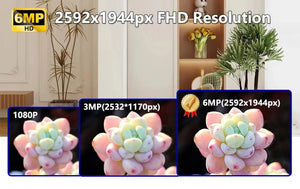 Tuya 5G WiFi IP Camera Indoor 6MP Auto Tracking 6x Zoom Night Vision - stepyours.com