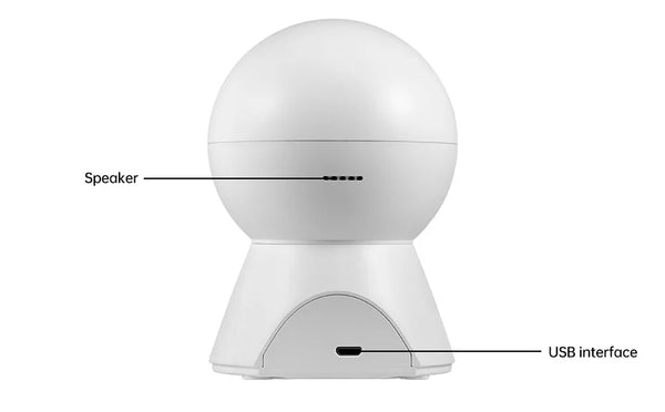 KERUI K259 5MP WiFi Indoor IP Camera With Tuya Smart App AI Tracking - stepyours.com