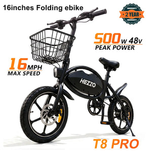 Hezzo Foldable Electric Bike — product view 2