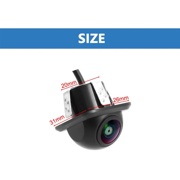 Smartour Car Rear View Camera 1080P Night Vision Waterproof 170 Degree Fish Eye - stepyours.com