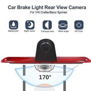 AHD 1080P Rear View Camera With Brake Light For Sprinter And VW Crafter - stepyours.com