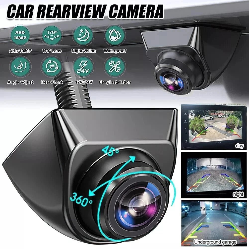 1080P AHD Car Rear View Camera Wide Angle Night Vision For Safer Reversing - stepyours.com