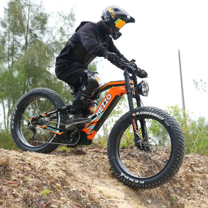 HEZZO Carbon Fat Tire Electric Bike — product view 8