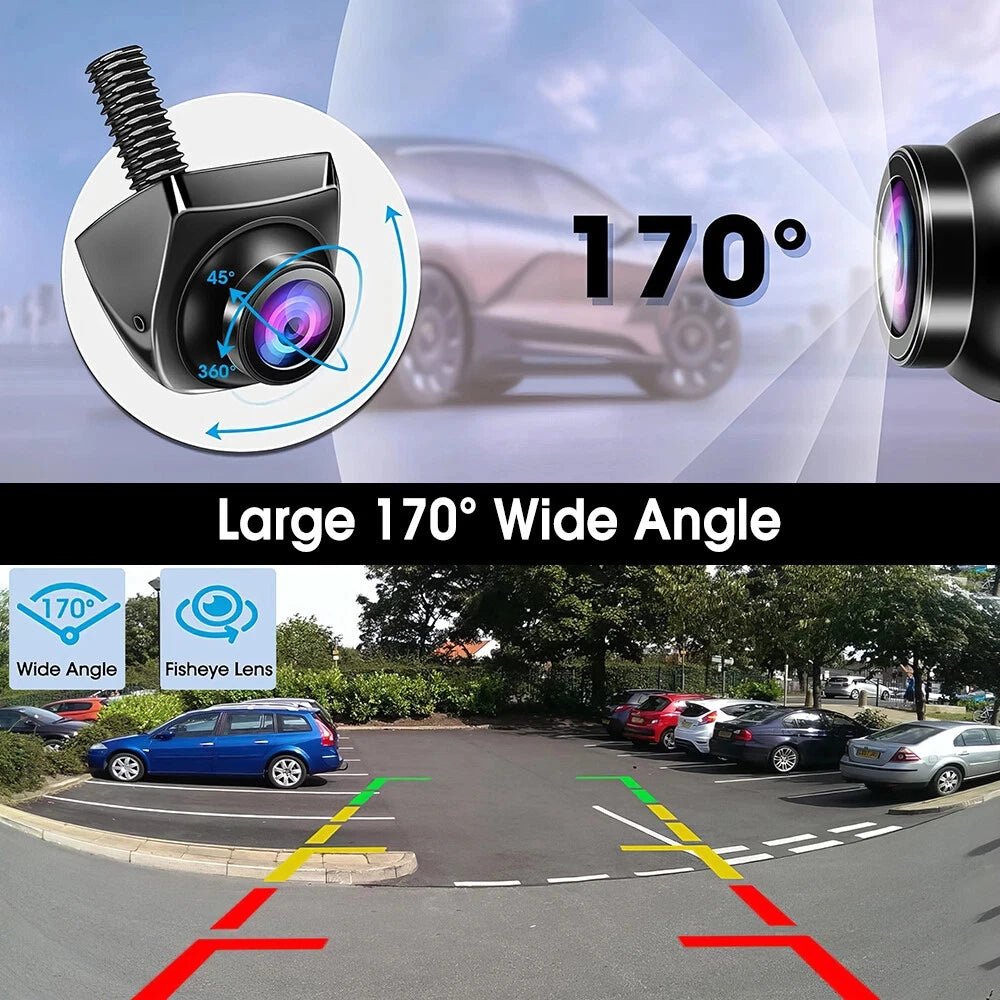 1080P AHD Car Rear View Camera Wide Angle Night Vision For Safer Reversing - stepyours.com