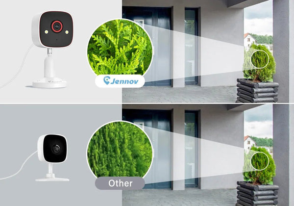 Jennov 2K Wireless Security Camera IP66 Waterproof Color Night Vision Outdoor - stepyours.com