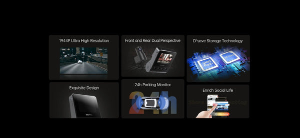 DDPAI Z40 Dash Cam Car Camera Sony IMX335 1944P GPS WiFi 360 Rotation - stepyours.com