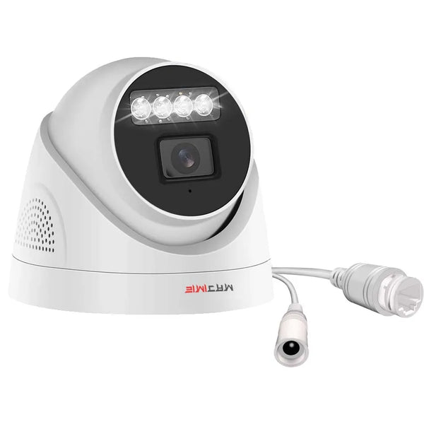 4K PoE Dome IP Camera Indoor Security With Color Night Vision 8MP ONVIF NVR - stepyours.com