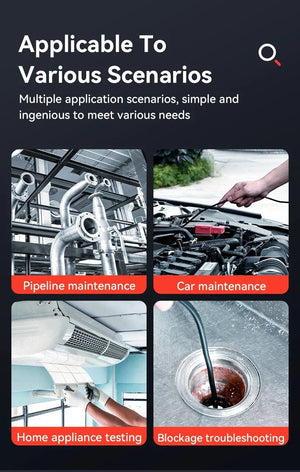 360 Degree Articulating Borescope Endoscope With Light For Android And iOS - stepyours.com