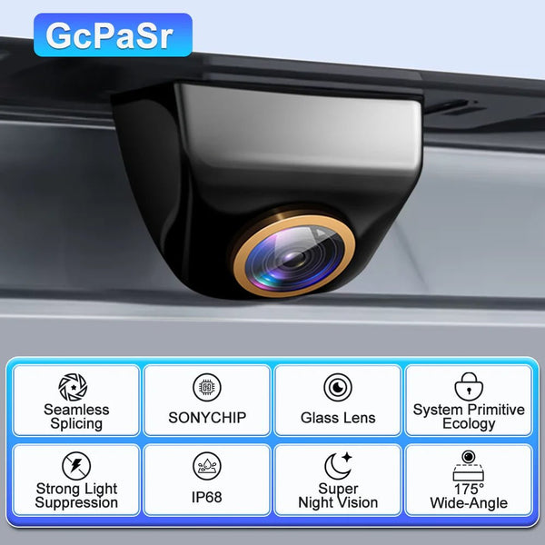 Rear View Camera 200 Degree AHD 1920X1080P Golden Fisheye Lens HDR Night Vision - stepyours.com