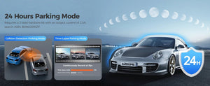 AZDOME M550 Pro 4K Dash Cam WiFi GPS Night Vision Parking Monitor Rear Camera - stepyours.com