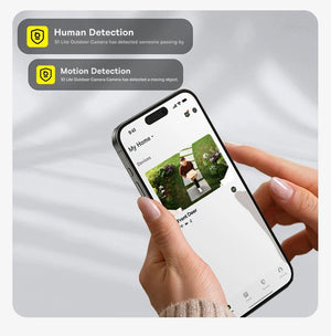 Baseus S1 Lite Solar Security Camera - 2K Wireless Outdoor With 135 Degree FOV - stepyours.com