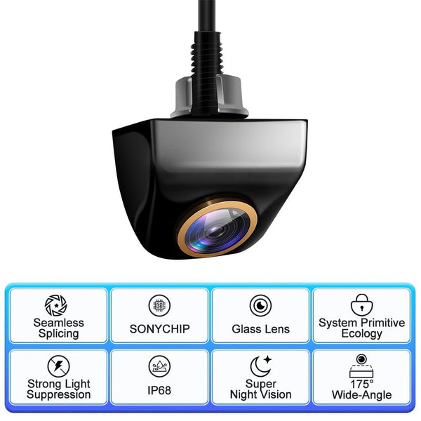 Nevegetor AHD 1080P Car Rear View Camera 170 Degree Fisheye Night Vision - stepyours.com