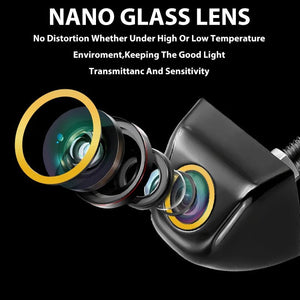 Car Rear View Camera AHD 1080P 170 Degree Wide Angle Night Vision - stepyours.com