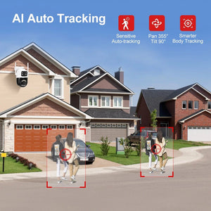 ASECAM 12MP 6K WiFi Camera - 8X Zoom With AI Human Detection Auto Tracking - stepyours.com