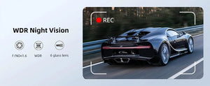 Acceo Dash Cam 4K Front And 1080P Rear Dual Lens With GPS WiFi Night Vision - stepyours.com
