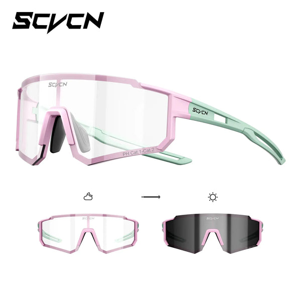 Photochromic Cycling Sunglasses — product view 11