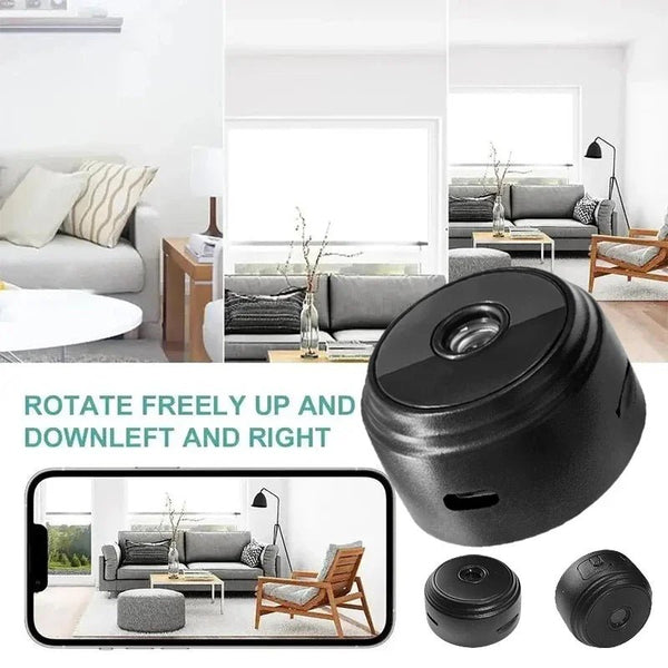 A9 HD WiFi Smart Surveillance Camera 1080P 1MP Home Security Wireless - stepyours.com