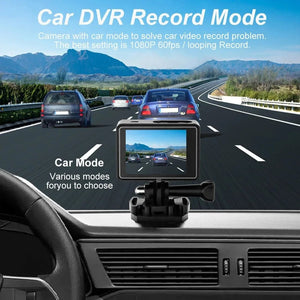 HUAFANT M4R Action Camera 5K 4K60FPS Waterproof 30m IPS Touch LCD 5X Zoom - stepyours.com