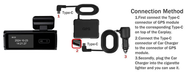 Ultra HD 4K Car Dash Cam With WIFI DVR Night Vision 24H Parking GPS - stepyours.com