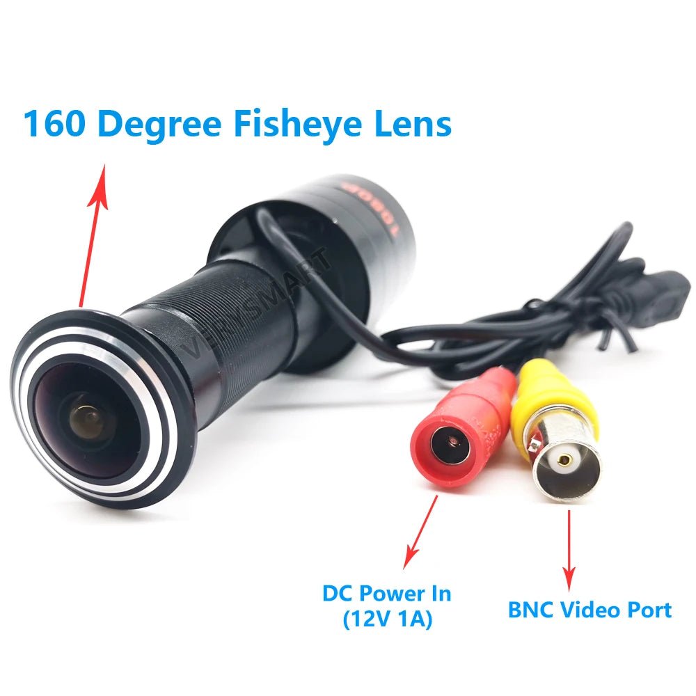 2MP Door Peephole Camera 160 Degree Fisheye AHD 1080P - stepyours.com