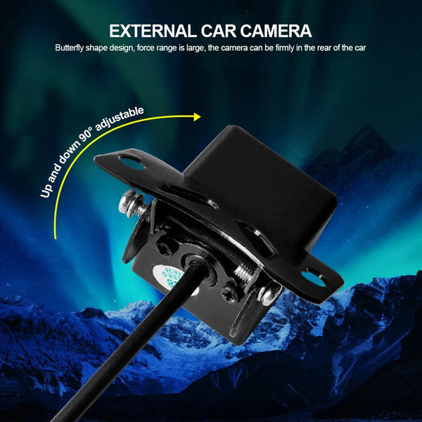 Car Rear View Camera Night Vision LED Waterproof CCD HD Backup Monitor - stepyours.com