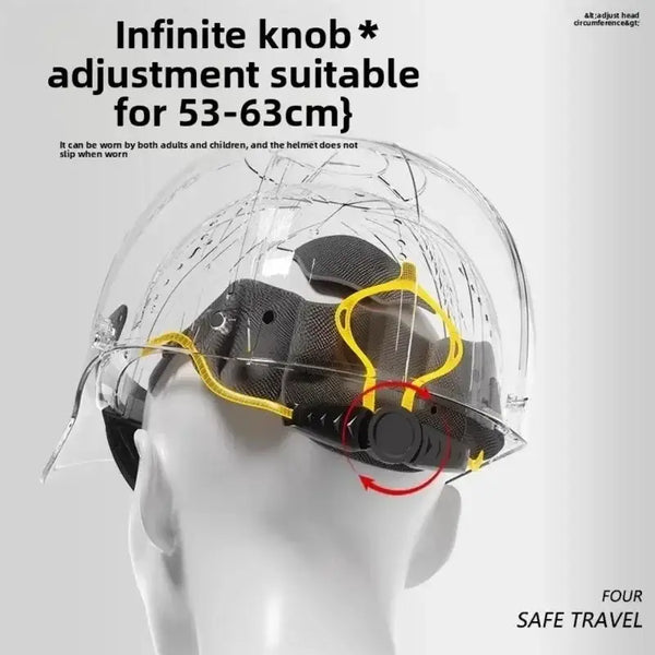Retro Baseball Cap Safety Helmet — product view 4