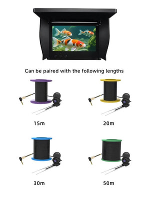 Dodosee Handheld 1080P Fish Finder 4.3 Inch LCD Depth Camera With Night Vision - stepyours.com