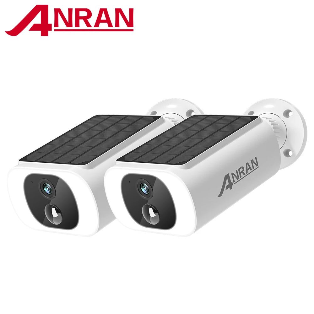 ANRAN C3 Outdoor Wireless Camera Solar Powered Security With Color Night Vision - stepyours.com