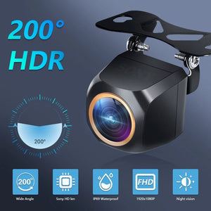 Nevegetor AHD 1080P Car Rear View Camera 170 Degree Fisheye Night Vision - stepyours.com