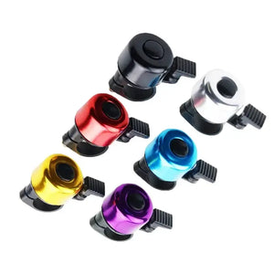Aluminum MTB Bike Bell - Clear Safety — product view 4