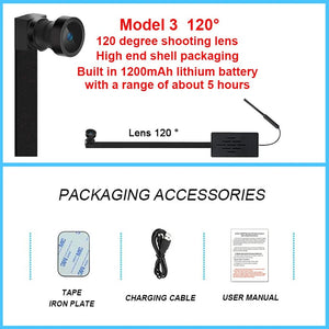 4K DIY Wireless WiFi Camera - 1080P HD Remote Viewing via Smartphone App Hooks - stepyours.com