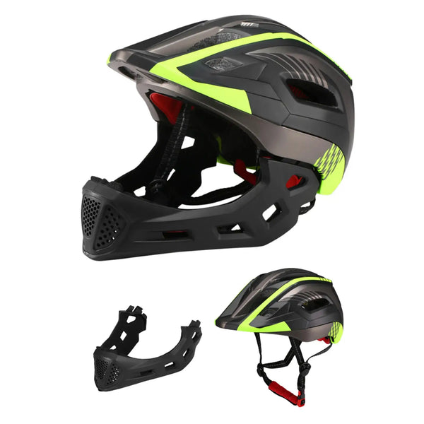 Kids Detachable Full Face Bike Helmet — product view 6