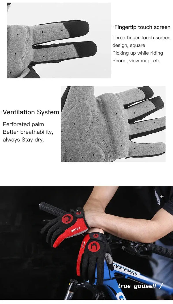 Breathable Cycling Gloves for MTB Rides — product view 24