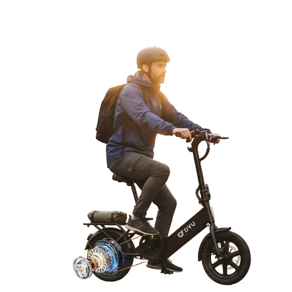 Dyu Foldable Urban Electric Bike — product view 1