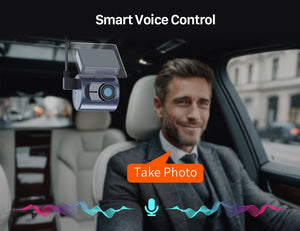 Kawa Mini 3 Pro 2K Car Dash Cam With WiFi App Voice Control Parking - stepyours.com