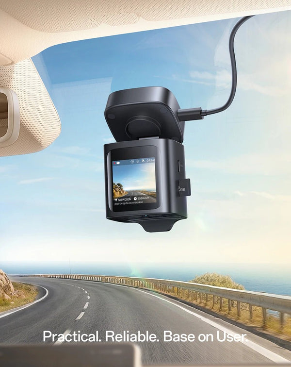 Baseus VD1 Pro 4K Dash Cam With Sony Sensor ADAS GPS WiFi6 STARVIS Night Vision - stepyours.com