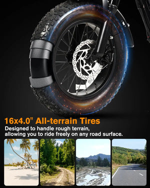 Bodywel Pro Fat Tire Bike — product view 5
