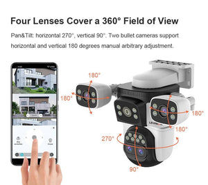 LS Vision LS - WL320 - 10X Outdoor PTZ Camera With Auto Tracking AI Pro - stepyours.com