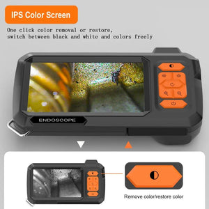 Endoscope Camera 4.3 Inch Screen HD1080P Borescope 100m Cable - stepyours.com