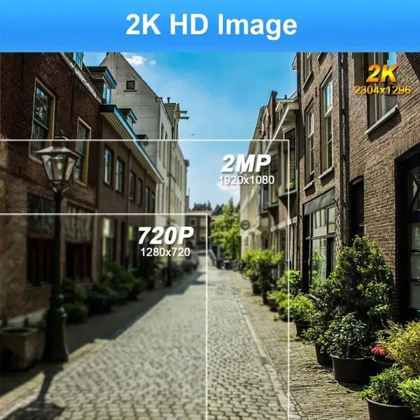 HEIYOUCAM BW4 Wireless Outdoor Security Camera - 2K 3MP Battery 2 Way Audio - stepyours.com
