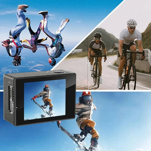 4K Outdoor Action Camera Waterproof Underwater Helmet Camera With WiFi 30FPS - stepyours.com