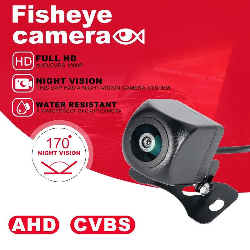 170 Degree Wide Angle AHD Car Backup Camera 720P 1080P Night Vision Waterproof - stepyours.com