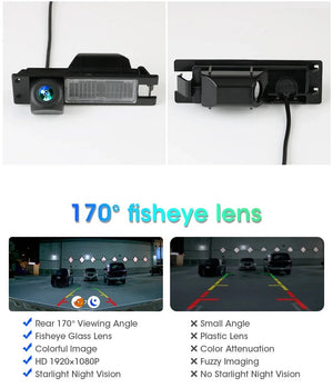 JMCQ AHD 1080P Car Rear View Camera 170 Degree Fisheye With Bracket For Opel - stepyours.com